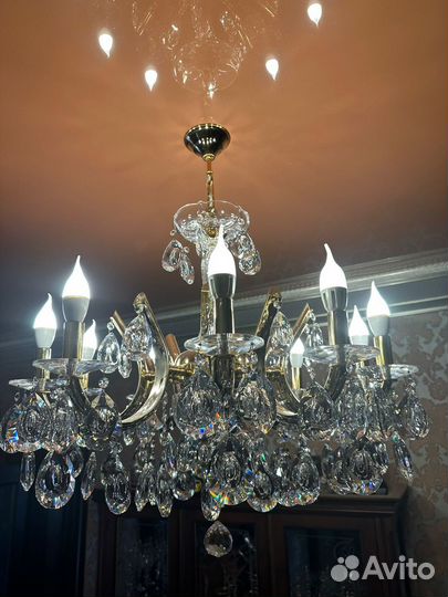 Люстра хрустальная