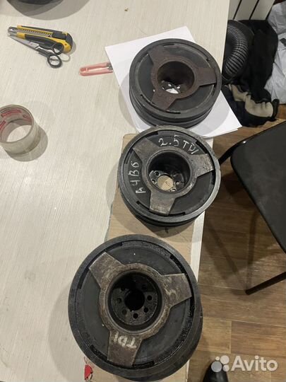 Шкив коленвала ауди Фольксваген 2,5 Тди v6