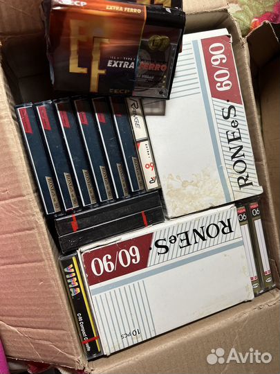 Аудиокассеты новые запечатанные