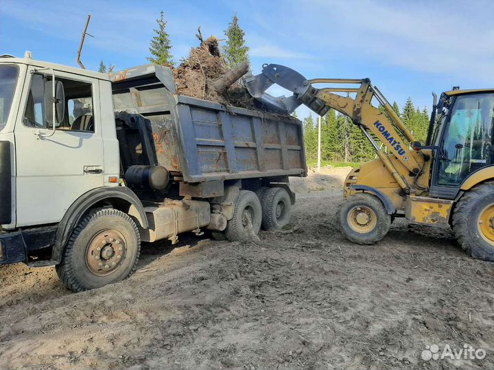 Щебень песок отсев гравий щпс с доставкой