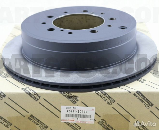 Toyota land cruiser 200/LX дис тормозной задний