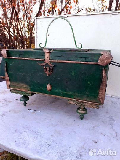 Антикварная Мебель. Сундук - Кабриоль старин.с чек