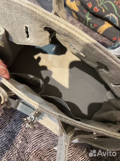 Сумка в стиле биркин