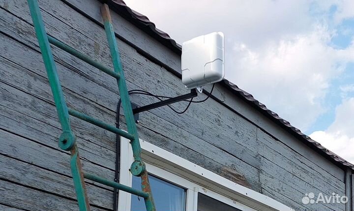 Интернет с антенной и wifi роутером