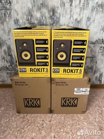 Студийные мониторы KRK Rokit 5 G4