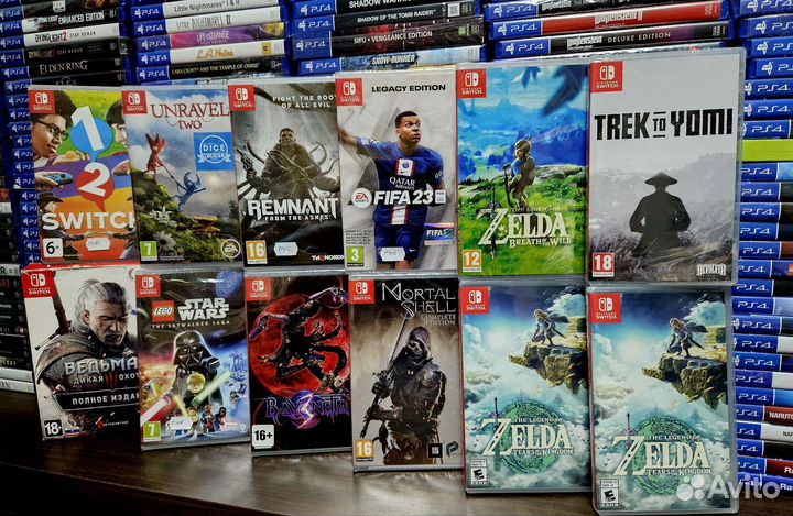Игры на Nintendo switch продажа обмен покупк