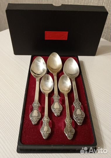 Набор ложек чайные + кофейные 70 лет Октября