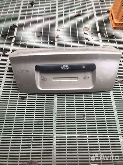 Капот крышка багажника хендай акцэнт тагаз 2007