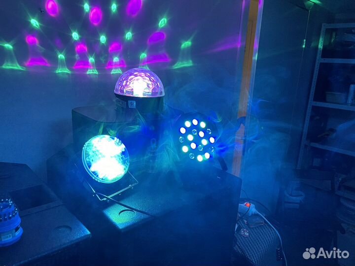 Диско шар / magic ball / светомузыка/ led par