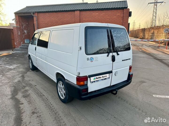 Volkswagen Transporter 2.5 МТ, 1997, 470 000 км