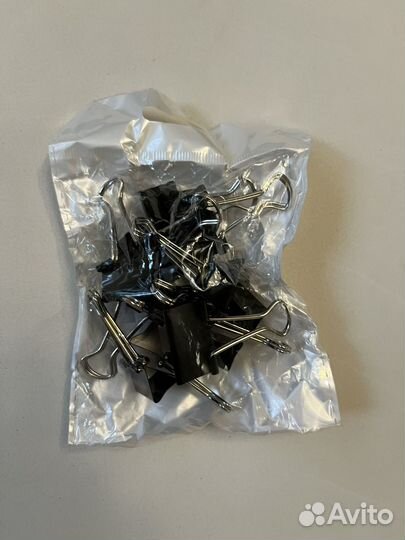 Зажимы для бумаг 25 мм