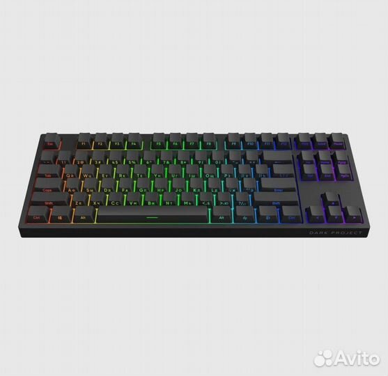 Клавиатура Dark Project KD87A Optical, Gateron Red