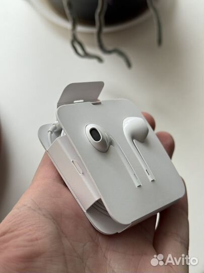 Наушники Earpods Lightning новые