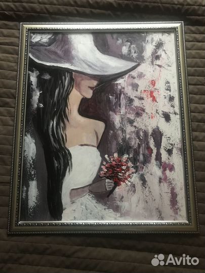 Картина маслом на холсте 40 на 50