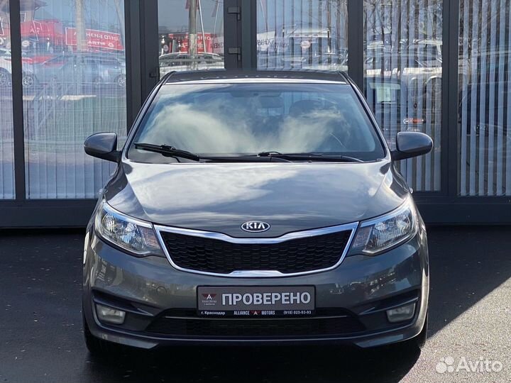 Kia Rio 1.6 AT, 2017, 118 324 км