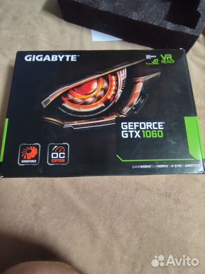 Видеокарта Nvidia geforce gtx 1060 6gb