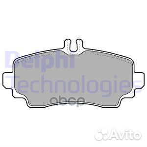 Колодки торм дисковые lp1401 Delphi