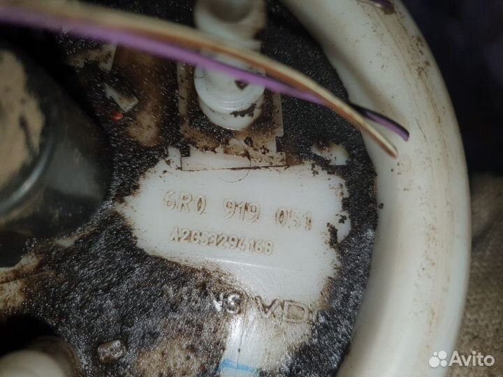 Skoda fabia 2 5J топливная станция