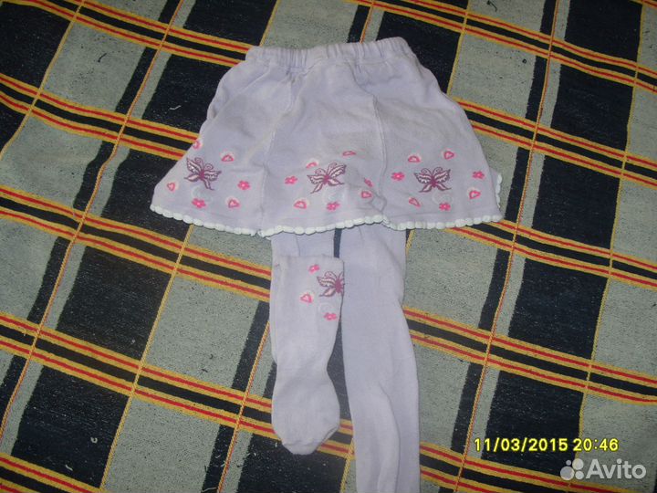 Колготки для девочки от года и больше