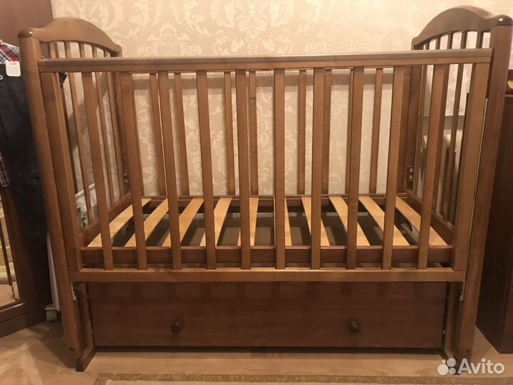 Детская кровать с ортопедическим матрасом