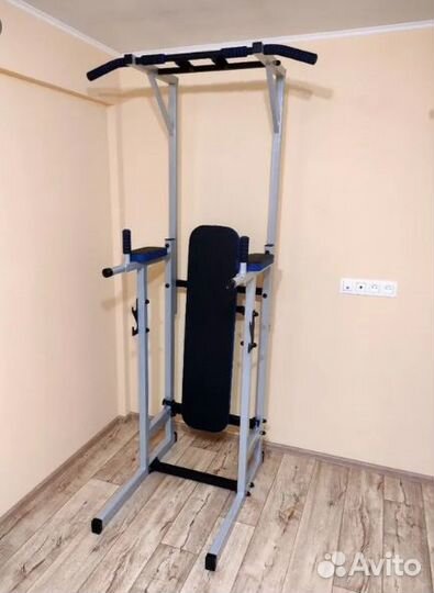 Турник брусья пресс скамья жим домашний Напольный