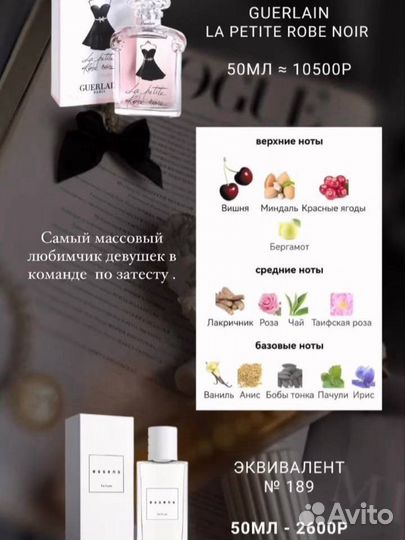 Духи европейские Essens