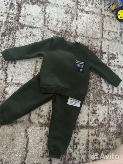 Костюм на флисе детский 86