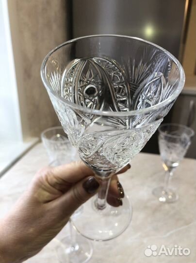 Хрустальные фужеры