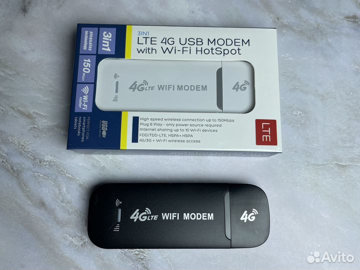 Usb модем 4g wifi роутер под все сим карты 3g lte