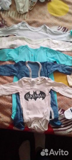 Вещи пакетом на мальчика от 56-62