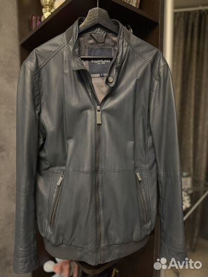 Кожаная куртка мужская