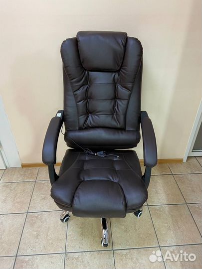 Офисное компьютерное кресло Экокожа