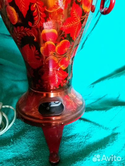 Самовар электрический расписной СССР