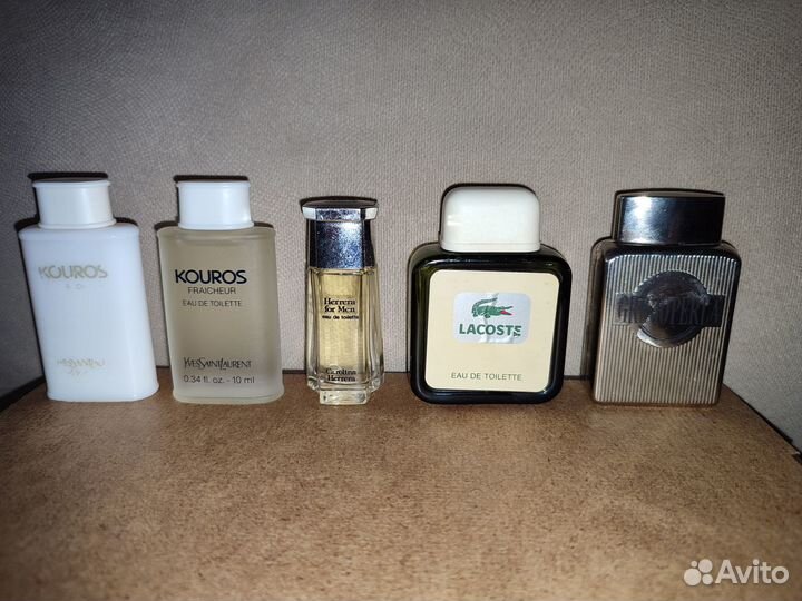 Миниатюры парфюмерии винтаж