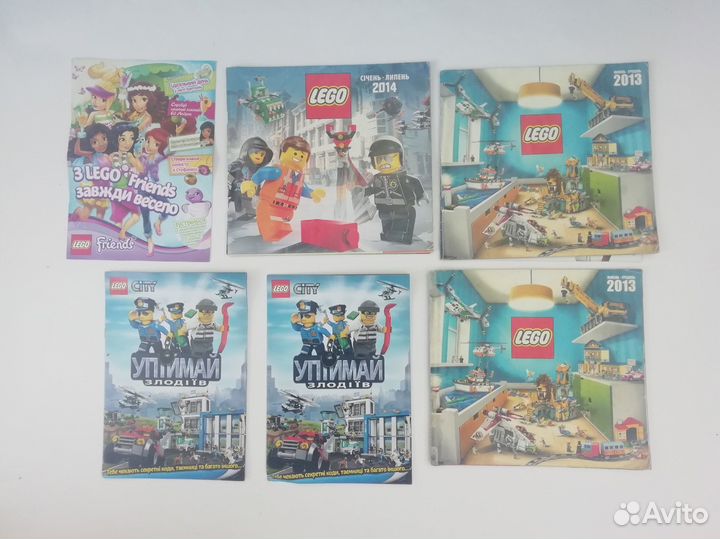 Lego Инструкции, каталоги, коробки,буклеты, плакат