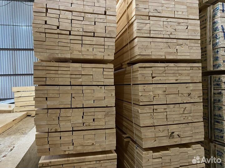 Доска сухая строганная 20х145