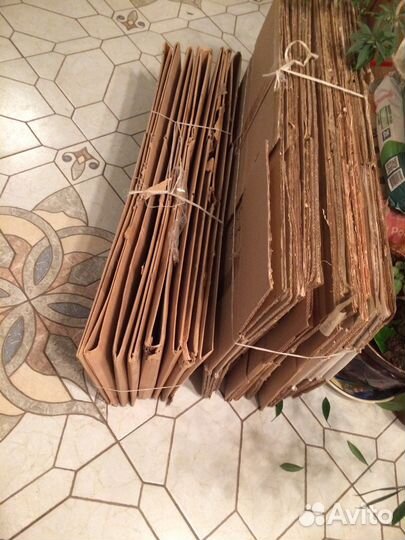 Картонные коробки для переезда бу