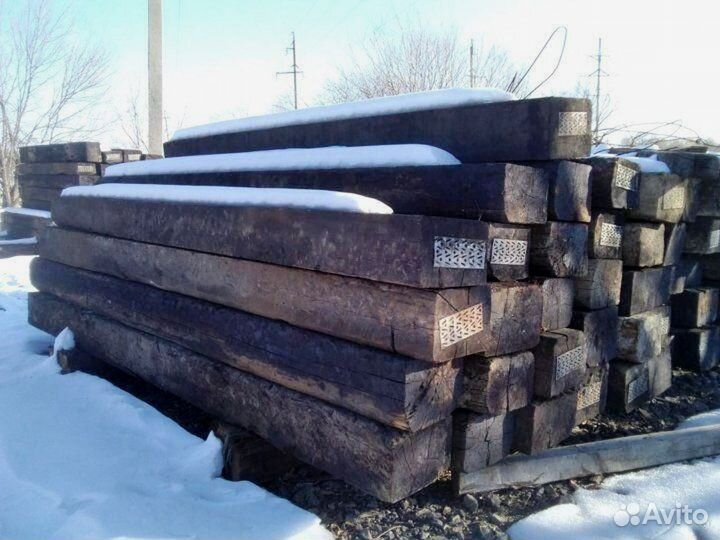 Шпалы под строительство