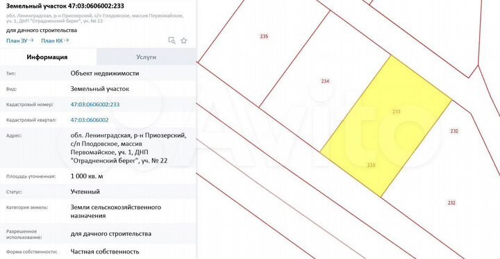 Участок 10 сот. (СНТ, ДНП)