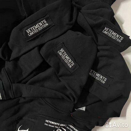 Худи Vetements Hardcore Patch