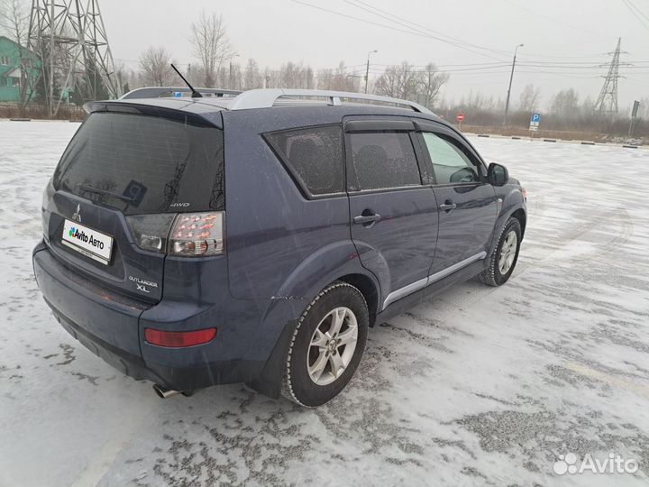 Mitsubishi Outlander 2.4 CVT, 2008, 187 000 км