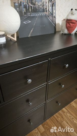 Комод Икеа Хемнэс 8 ящиков
