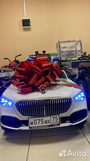 Электромобиль детский. Новый Мерседес