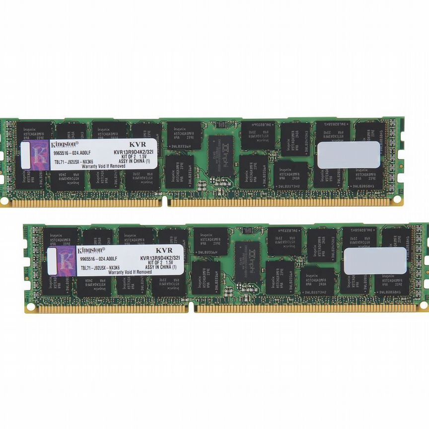 [KVR13R9D4K2/32I] Оперативная Память Kingston 32gb Kvr13r9d4k2/32i