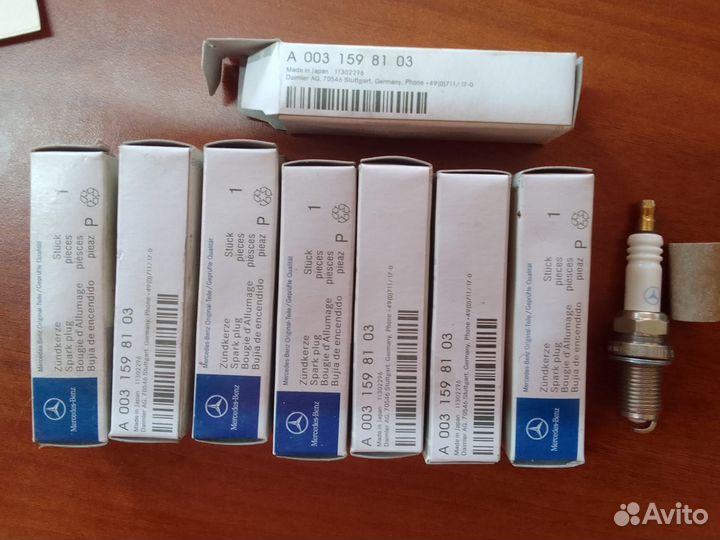Свеча зажигания mercedes-benz оригинал