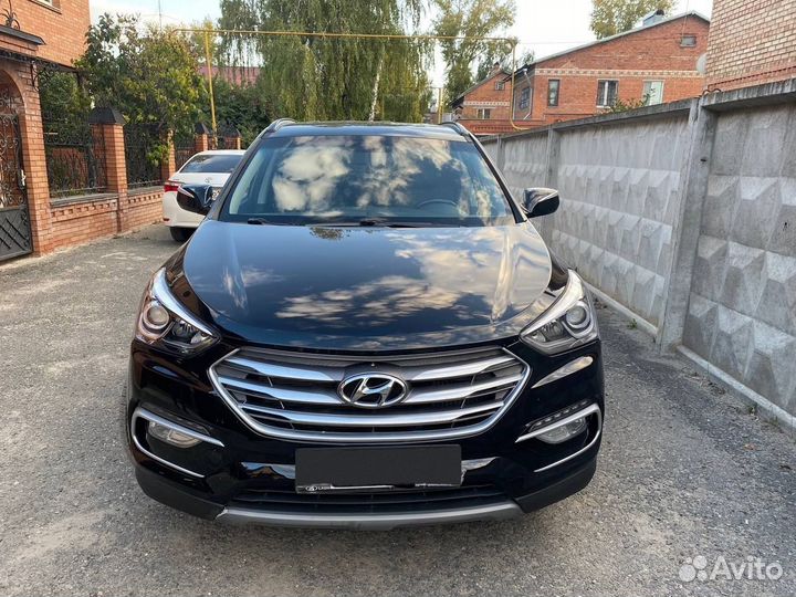 Hyundai Santa Fe 2.0 AT, 2018, 57 000 км