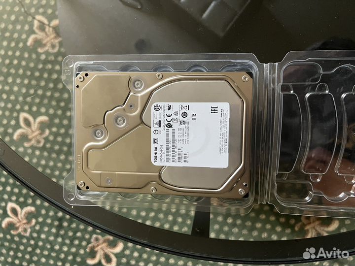 8 тб Жесткий диск Toshiba MG06ACA800E