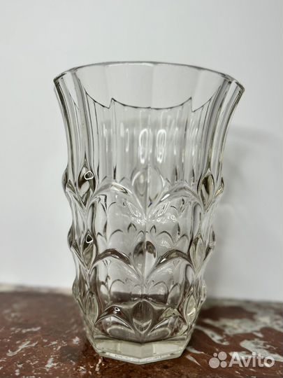 Val St Lambert ваза хрусталь Бельгия