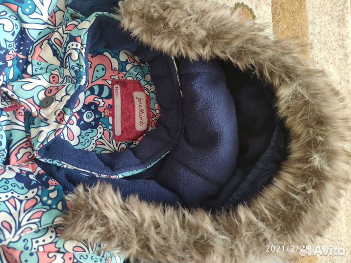 Костюм зимний для девочки Premont р.128