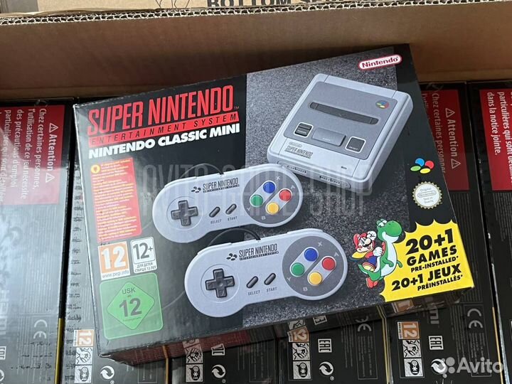 Nintendo Snes Mini Classic. Новая. Оригинал